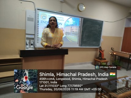 Induction-cum-Orientation Programme for PG Students 20th August 2026