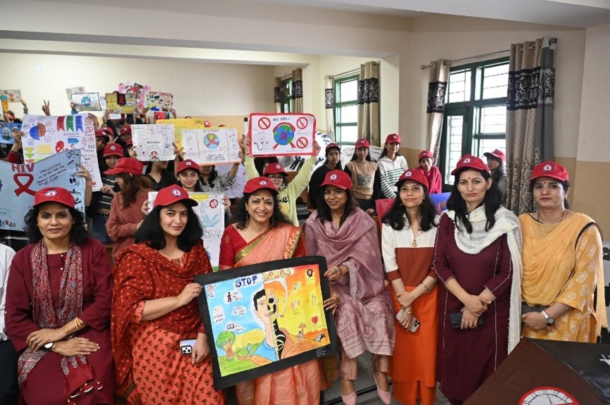 Outstanding Participation of RKMV Students on International Youth Day