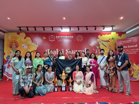 A Proud National Achievement for RKMV FIFTH Position at the National Level at the Association of Indian Universities (AIU) National Youth Festival – UNIFEST 2025–26,