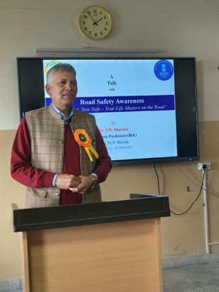 Road Safety Awareness Lecture Organized on 26th September 2026 by road safety club
