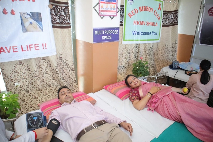 Blood Donation Camp at RKMV Shimla 29 September 2026