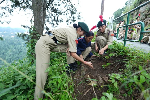 “EK PED MAA KE NAAM” TREE PLANTATION Dated: 20th August 2026 By  NCC Unit of Rajkiya Kanya Mahavidyalaya
