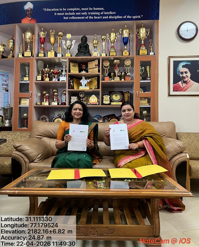 MoU Signed for Academic Excellence 22 April, 2026