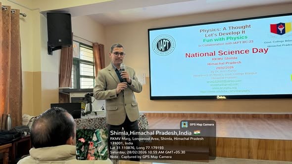 National Science Day Celebration 